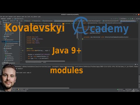 Java modules —