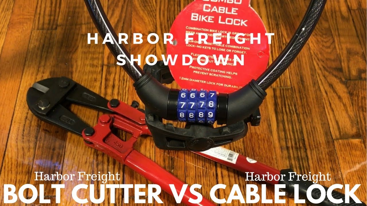 Can Harbor Freight Pittsburg Bolt Cutters Cut A Harbor Freight