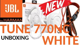 JBL TUNE 770NC White/ biały unboxing/ rozpakowywanie headphones/ słuchawki