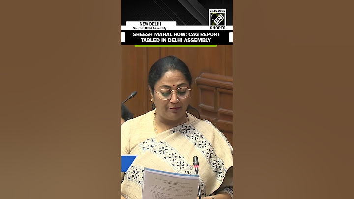 Delhi CM Rekha Gupta tables CAG report on Excise Policy 2024