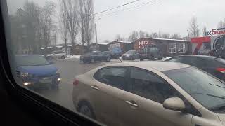 Поездка на старом 54 маршруте в городе Воронеже