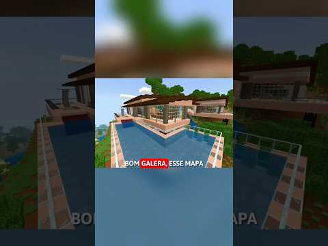 MAPA DE MANSÃO DECORADA!! - Série: Vida de YouTuber | Minecraft 26.32