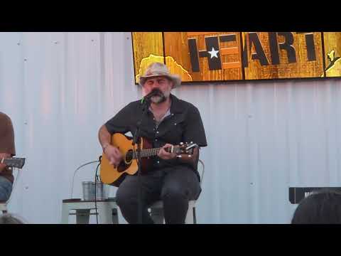 Django Walker singing "Texas On My Mind" at Racfit in Buda 5/22/2026