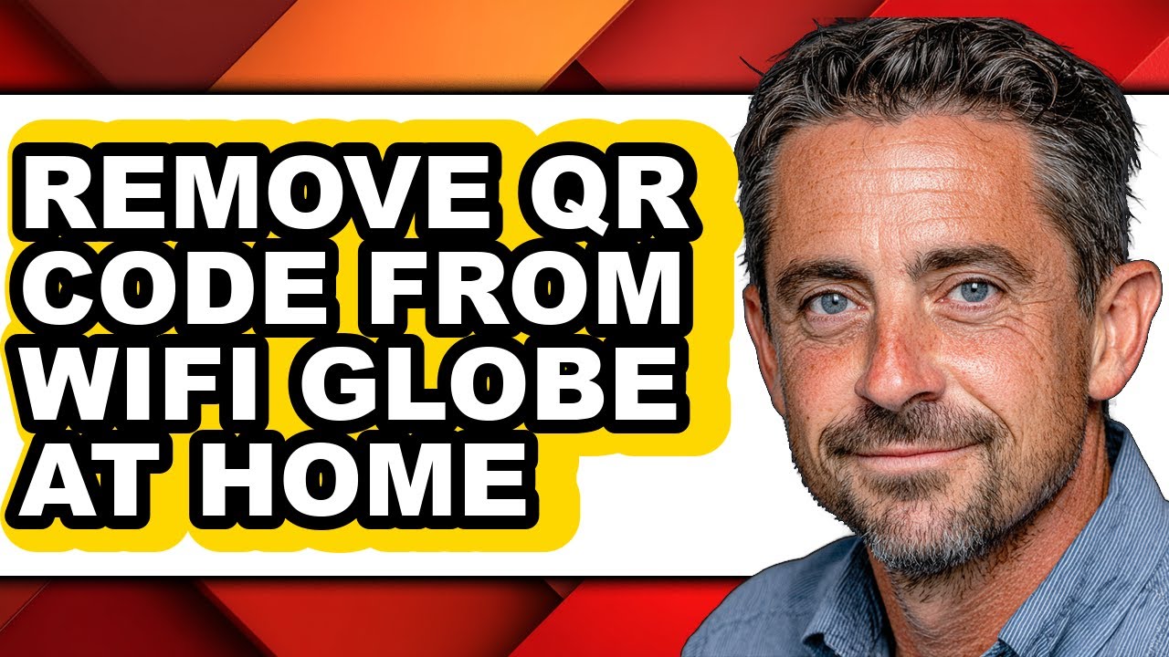 Remove Qr Code How to Remove Qr Code from Wifi Globe at Home - Full Guide - YouTube