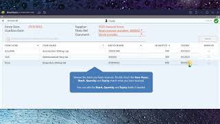 Receiving stock - supplier invoices (mSupply Mobile) screenshot 5