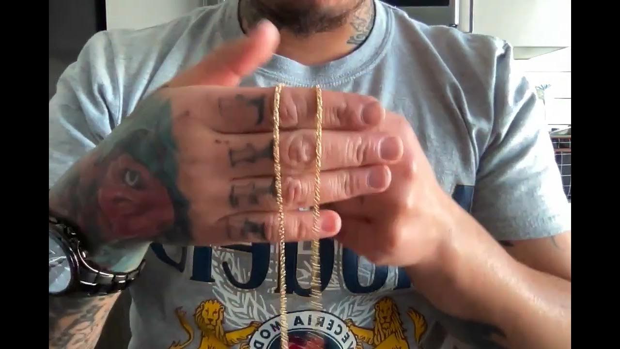 jacoje Byzantine 2MM/24IN/14k Chain YouTube