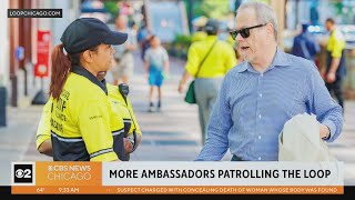 More street ambassadors patrolling the Loop this summer