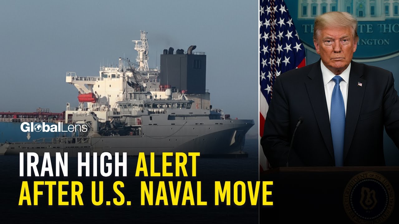 U.S. Carrier Hit Group Moves Deeper As Iran Raises Air Defense Alert
