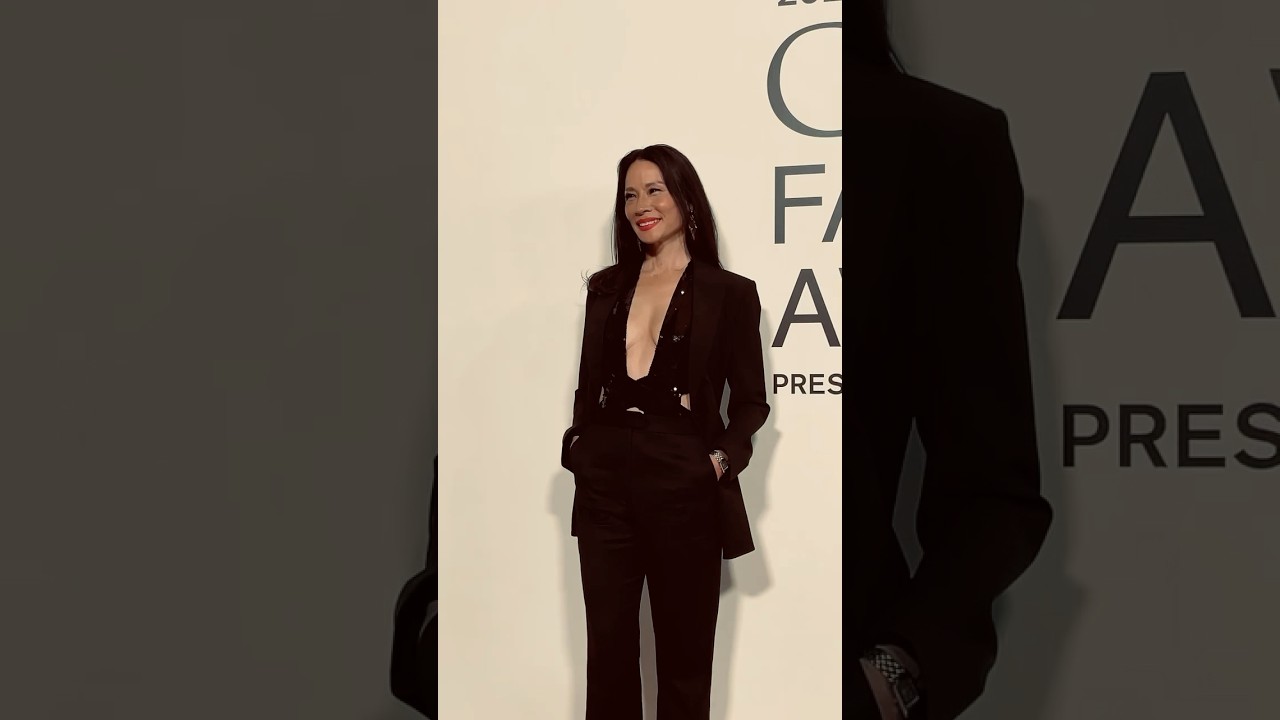 Lucy Liu at the CFDA Fashion Awards 2024. 
