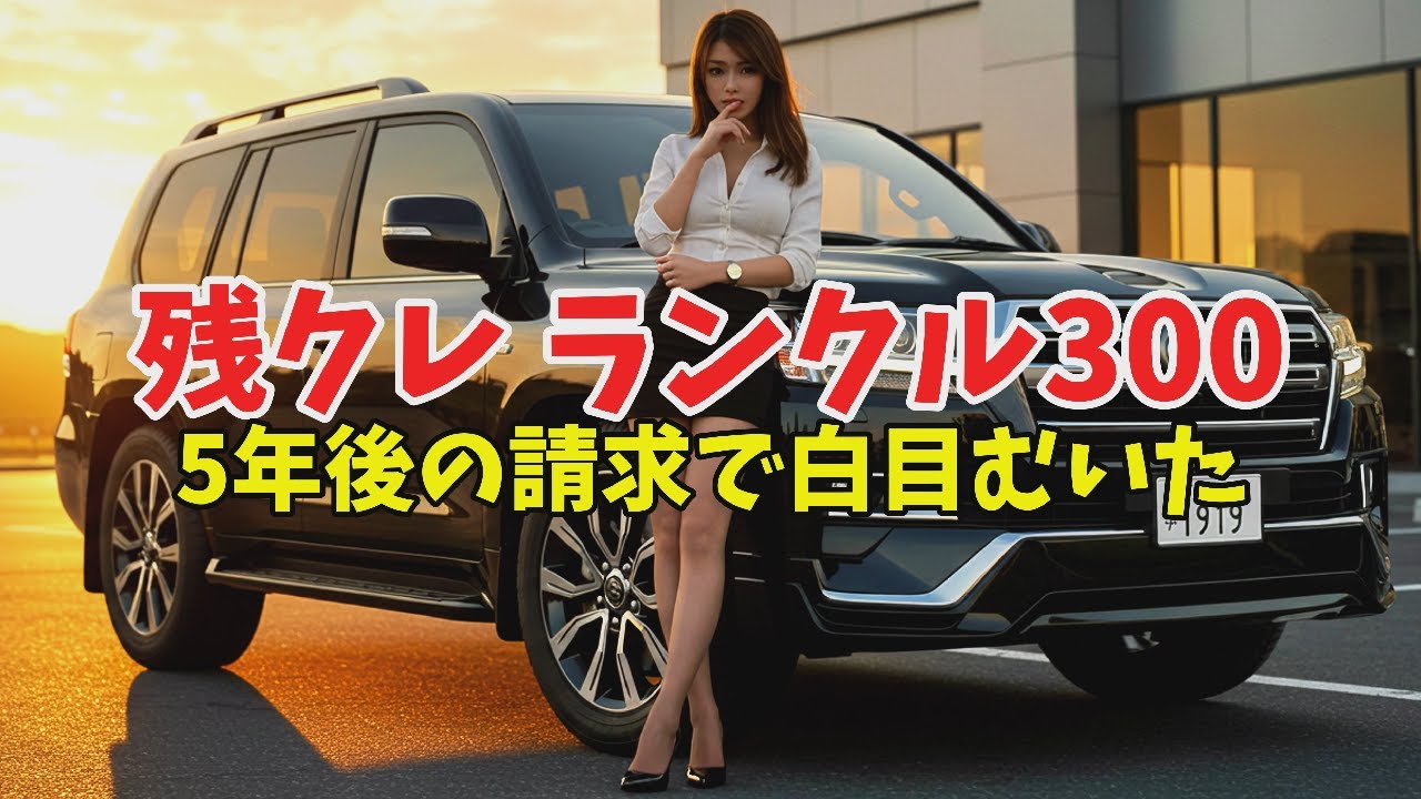 【コラボ曲】残クレ ランクル300 曲 『残クレ地獄にハマった男の末路』
