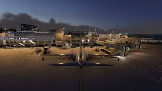 4K Dawn Full Flight KSEA Seattle to Jackson WY KJAC