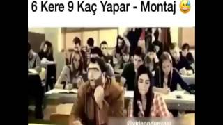 6 Kere 9 Kaç Yapar Türkiye Nin Çarpım Tablosu İle İmtahanı Montaj 2017 Çok Komi̇k 