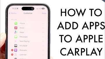 How To Add Apps To Apple CarPlay! (2025)