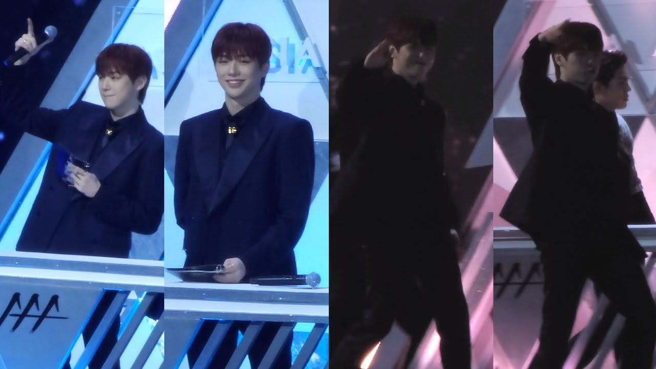 20231214 AAA2023inPH - KANGDANIEL (강다니엘) MC 비하인드 모음 2부  폰캠