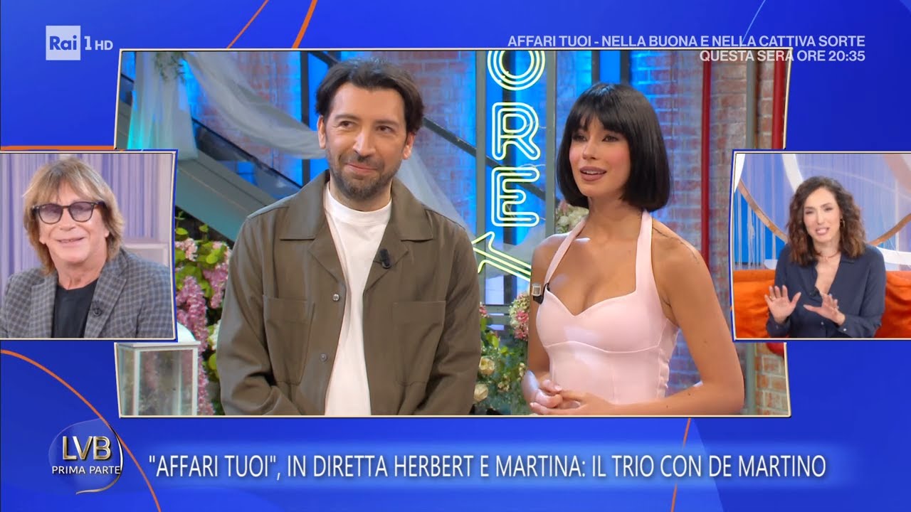 I piani per San Valentino di Herbert Ballerina e Martina Miliddi - La volta buona 13/02/2026