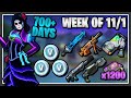 90 VB, INVASION WEAPONS RETURN, SPECTRAL BLADE, WEAPON SC, Candy Corn LMG, Cram Session