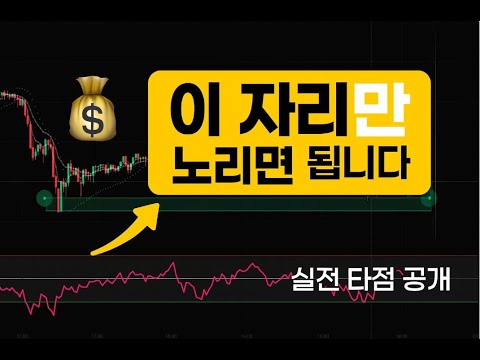 이 자리를 기다리면 돈이 들어옵니다 (올림프트레이드 실전 매매 영상)