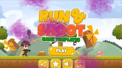 RUN and SHOOT free buildbox template bbdoc