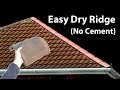 How to Replace Ridge Tiles - Fit a Dry Hip Ridge