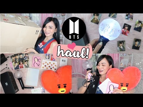 Bts Official Merch Unboxing From Korea! | Original Army Bomb More!