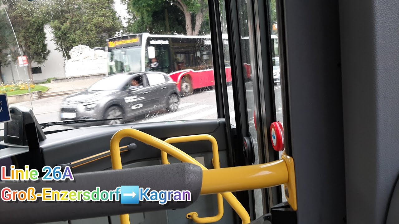 Wiener Linien Linie 26A 🚍 #400 Groß-Enzersdorf➡️Kagran