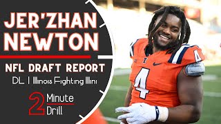 Laying Down the LAW | Jer'Zhan Newton 2024 NFL Draft Report & Profile