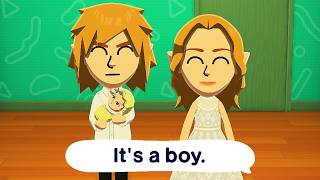 Tomodachi Life Living The Dream - Baby Born And Growing Up Scene Hd