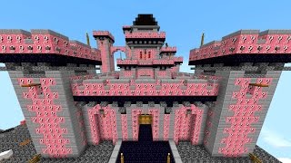 Minecraft PRINCESS LUCKY BLOCK SKY CASTLE PVP with The Pack