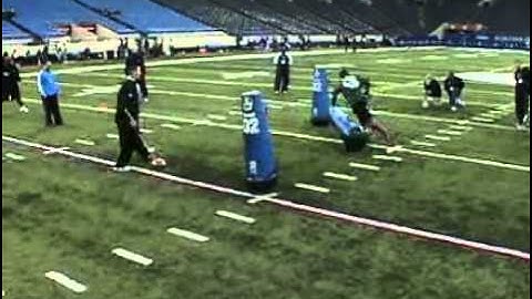 NFL Scouting Combine Defensive Linemen Drills