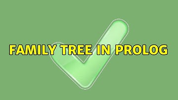 Family tree in Prolog