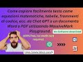 Come copiare formule matematiche da ChatGPT a Ms Word