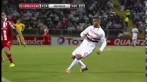 Sul-Americana 2013 - Universidad Católica-CHI 3x4 São Paulo (8ª Final - 2º Jogo)