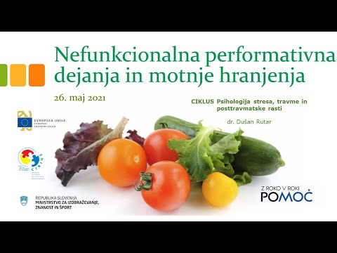 Nefunkcionalna performativna dejanja in motnje hranjenja