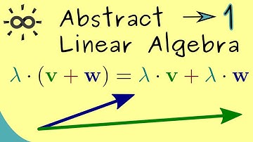 Abstract Linear Algebra 1 | Vector Space