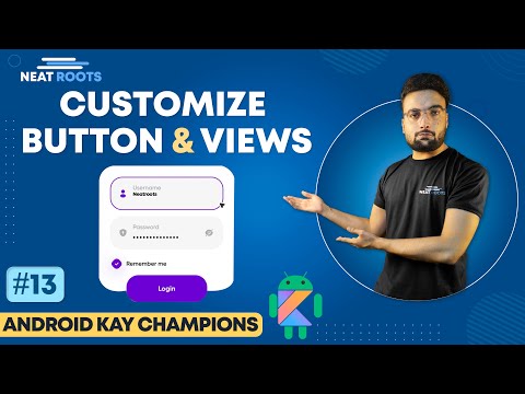 Android Development Course - How to Make Your Own Custom Android Buttons & Views