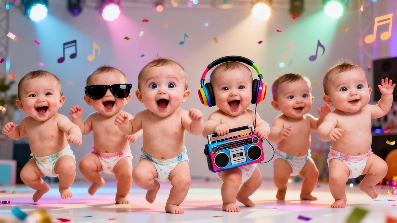 Dudi Dudi Dam Dam Dance 💃 💃 | Dodi Dodi Dum Dum Cutest Babies Dancing | Kids Hindi Rhymes #dudidudi