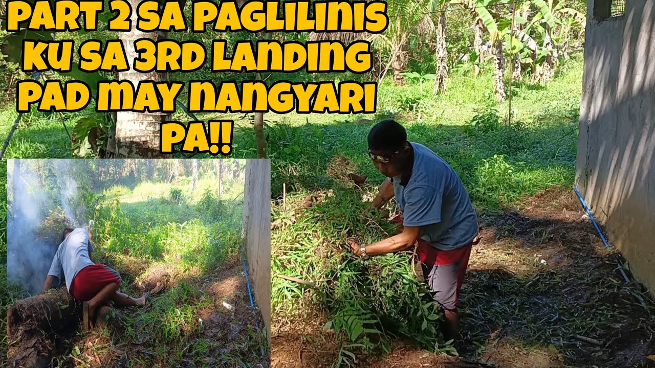 part 2 sa palilinis ku sa 3rd landing pad nag kaganito pa 