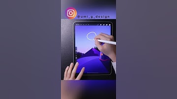 Making Easy Windmill Animation in Procreate #shorts