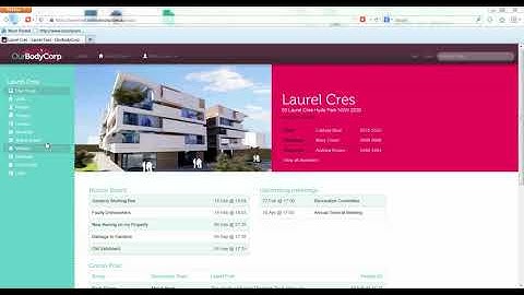 Our Body Corp - Online Strata Management Software Australia - Overview