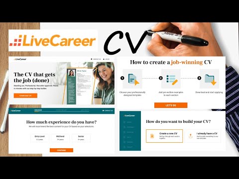 How to make cv step by step for beginners 2022 || Live Career