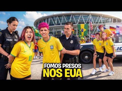 WE GOT ARRESTED AT THE BRAZIL GAME *World Cup vlog !