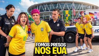 WE GOT ARRESTED AT THE BRAZIL GAME *World Cup vlog ! screenshot 3
