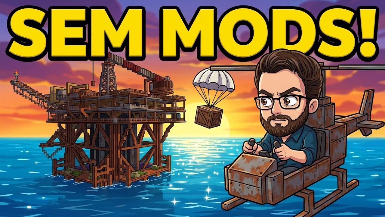 NOVO SERVIDOR de RUST no MINECRAFT SERVIDOR PERFEITO - YouTube