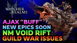 Dev Q&A 💥 Ajax Usage Buff, Guild War Issues & MORE 💡 Dev Insights ✤ Watcher of Realms