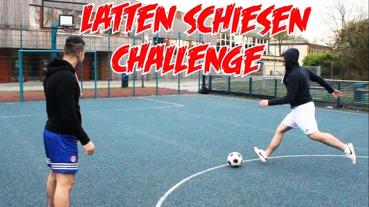 Lattenschuss CHALLENGE!!
