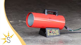 Sunnydaze 40,000 BTU Forced Air Propane Heater-BAO-118