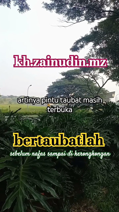 ceramah singkat kh zainudin mz~taubat#ceramahsingkat #ceramahpendek #ceramahlucu