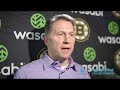 Sacco talks before Bruins @ Kings