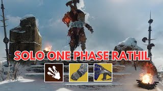 Solo One Phase Rathil - Bastion Melee Warlock (Monument Of Triumph)