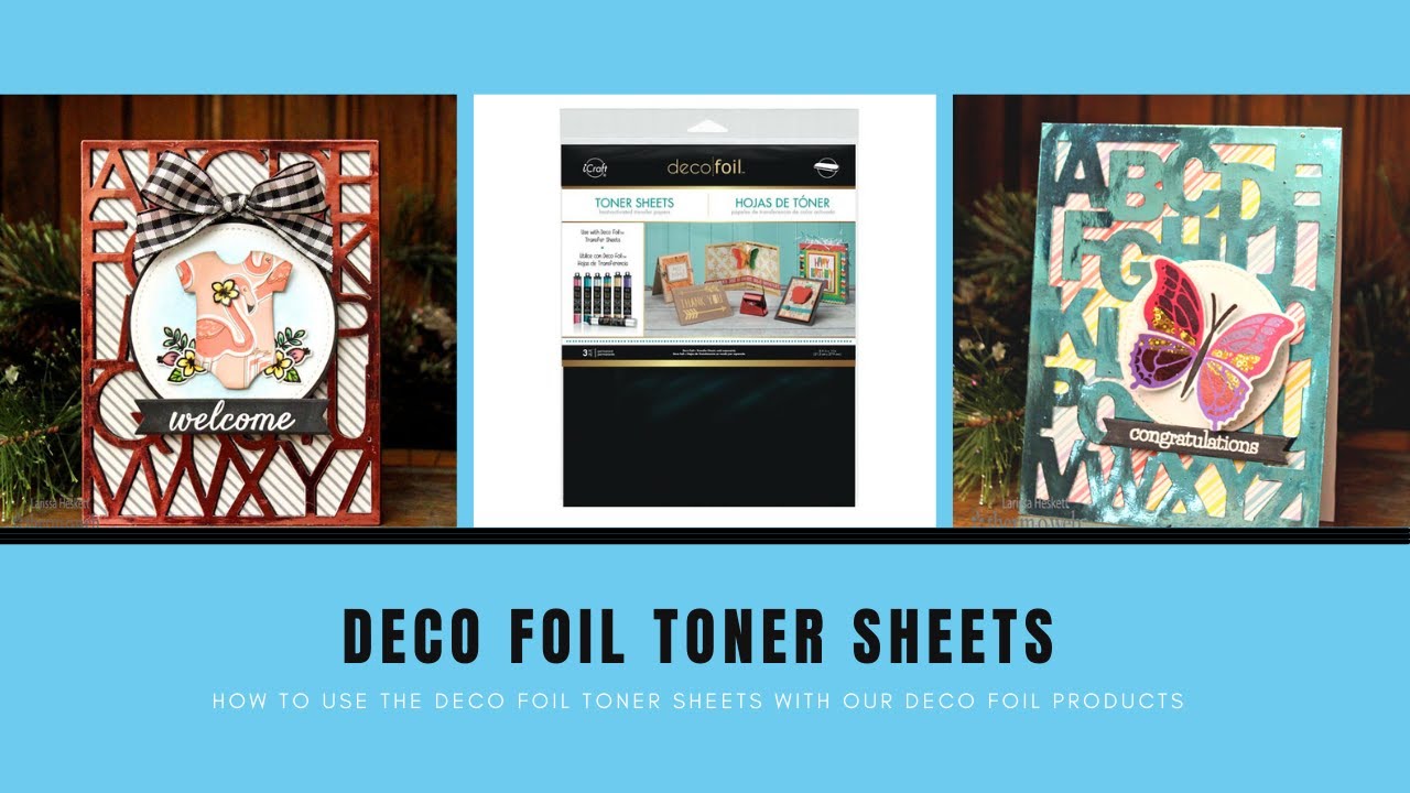 Deco Foil Toner Sheets